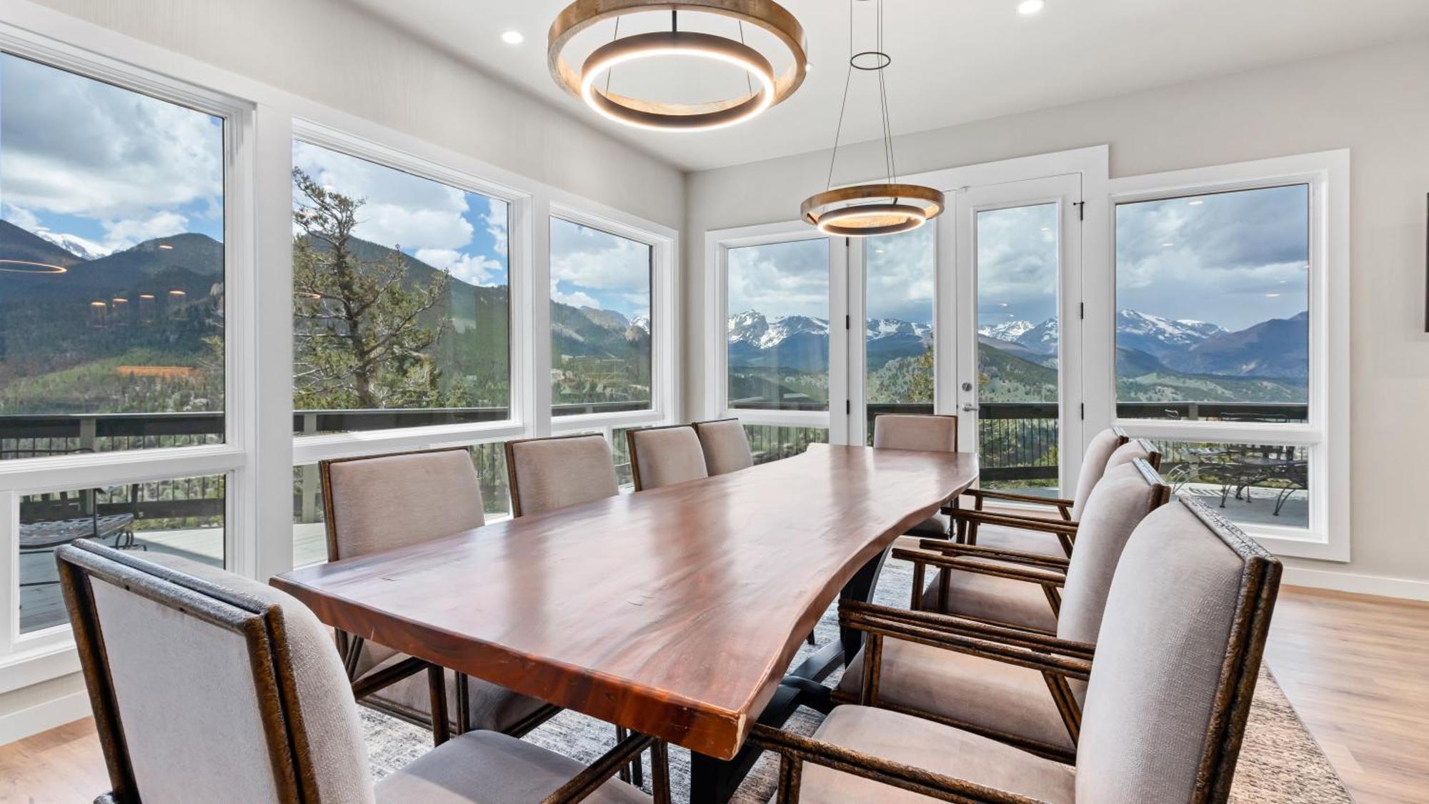 Casa De Cristal-Epic Views-Hottub-Sauna-Sleeps 10-Luxury Linens-Stocked Kitchen Estes Park Exterior foto