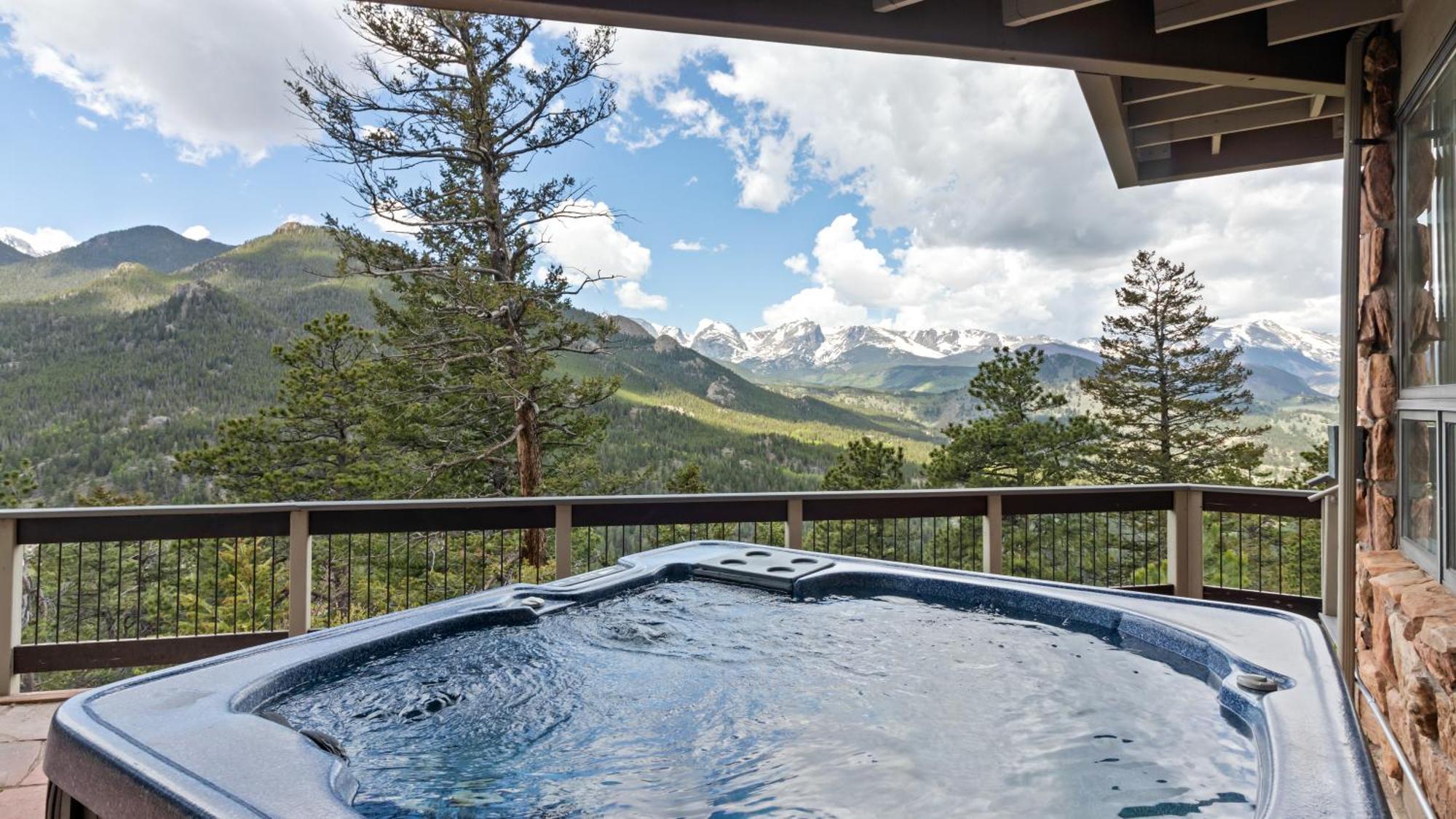 Casa De Cristal-Epic Views-Hottub-Sauna-Sleeps 10-Luxury Linens-Stocked Kitchen Estes Park Exterior foto